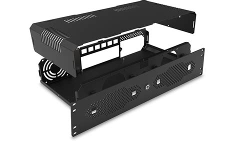 2u short depth rackmount chassis